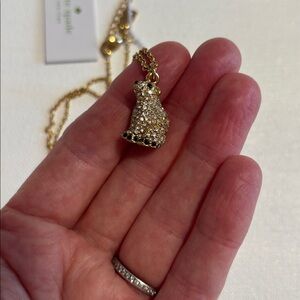 New Kate Spade Polar Bear Necklace